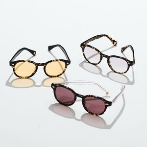 Deeyeco Tortoise Shell Sunglasses with Orange Lenses